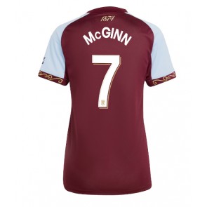 Aston Villa John McGinn #7 Hemmatröja Kvinnor 2025-26 Kortärmad